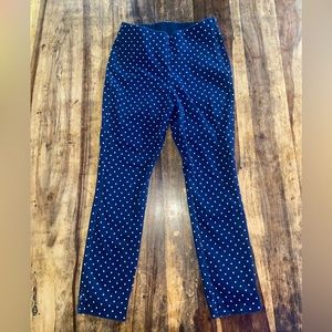 Black and white polka dot pants!